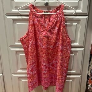 Emma & Oliver pink tank